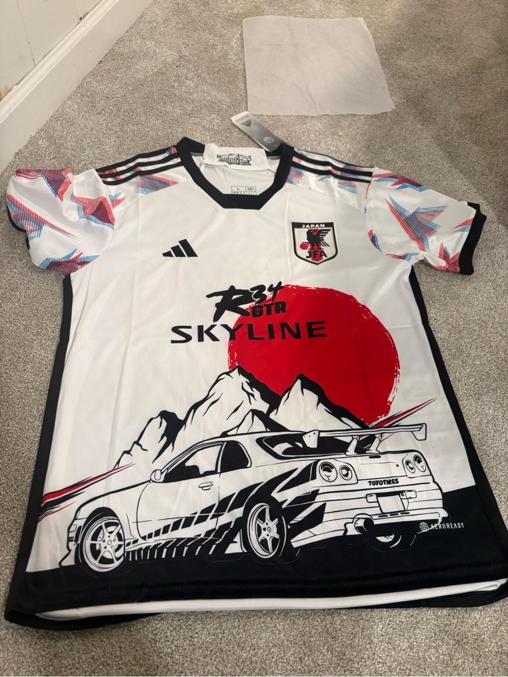 Adidas men’s Japan concept Nissan GTR Skyline concept kit slim fit